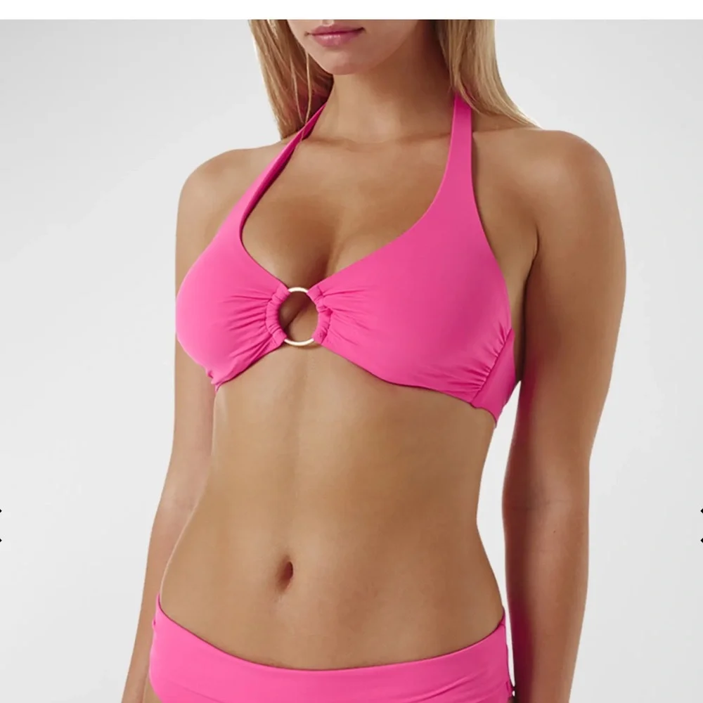 New Melissa Odabash Brussels Halter Swim Top